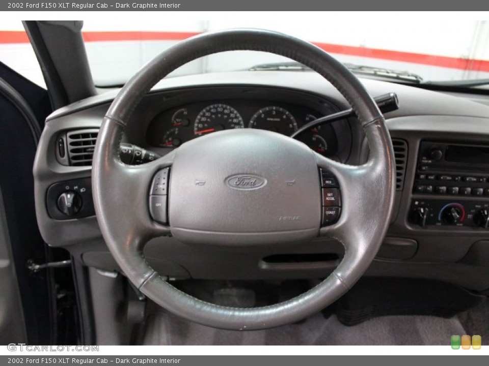 Dark Graphite Interior Steering Wheel for the 2002 Ford F150 XLT Regular Cab #59862643