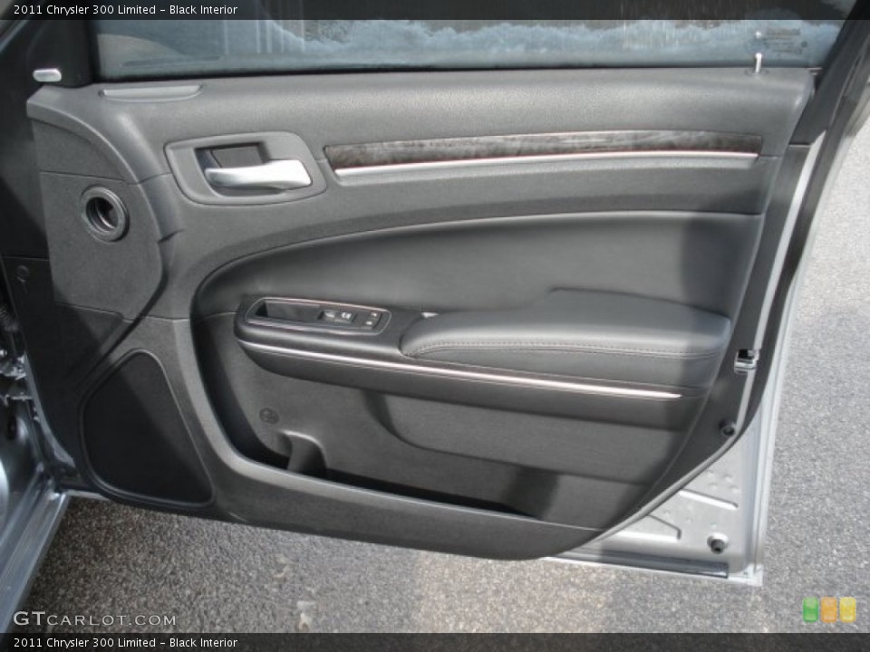 Black Interior Door Panel for the 2011 Chrysler 300 Limited #59862661