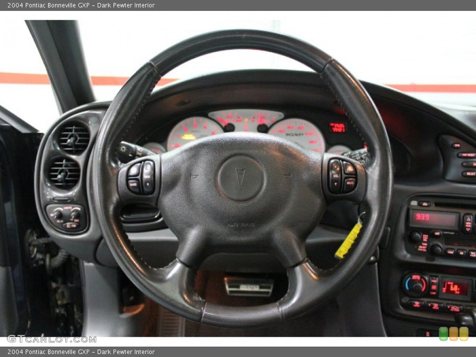 Dark Pewter Interior Steering Wheel for the 2004 Pontiac Bonneville GXP #59863476