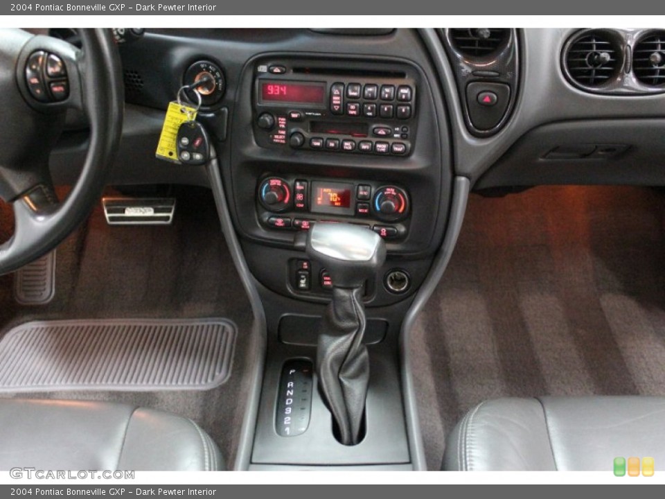 Dark Pewter Interior Controls for the 2004 Pontiac Bonneville GXP #59863545