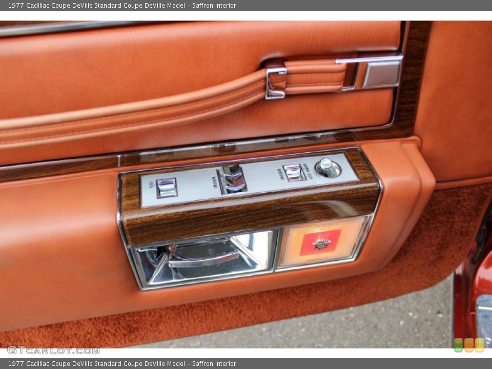 Saffron Interior Controls for the 1977 Cadillac Coupe DeVille  #59863676