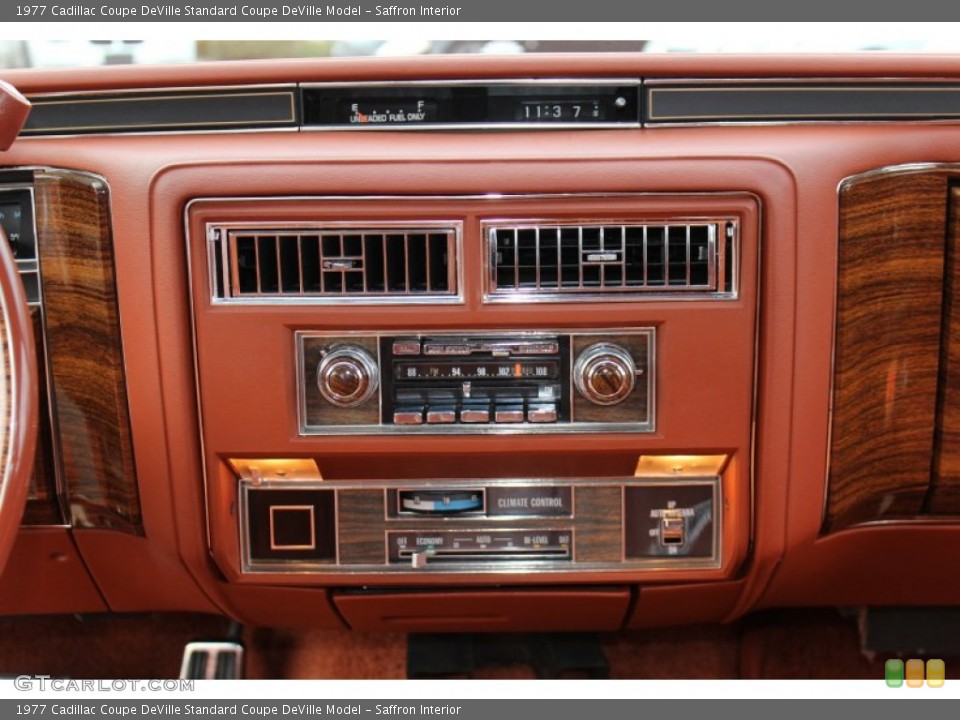 Saffron Interior Controls for the 1977 Cadillac Coupe DeVille  #59863741