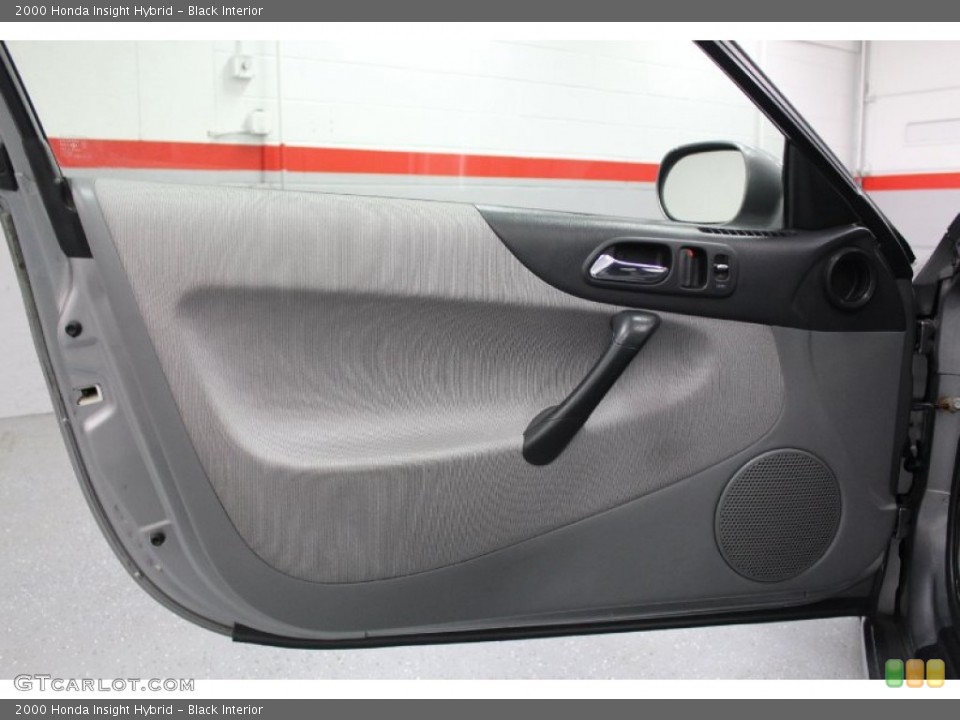 Black Interior Door Panel for the 2000 Honda Insight Hybrid #59864062