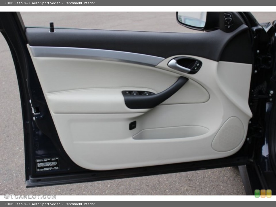 Parchment Interior Door Panel for the 2006 Saab 9-3 Aero Sport Sedan #59864580