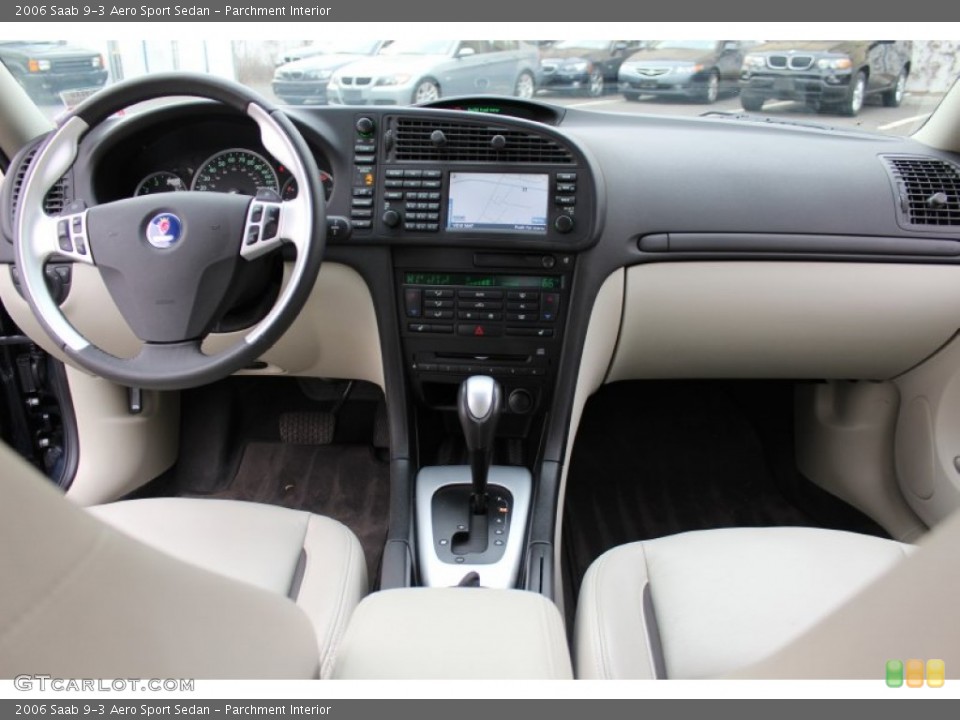Parchment Interior Dashboard for the 2006 Saab 9-3 Aero Sport Sedan #59864619