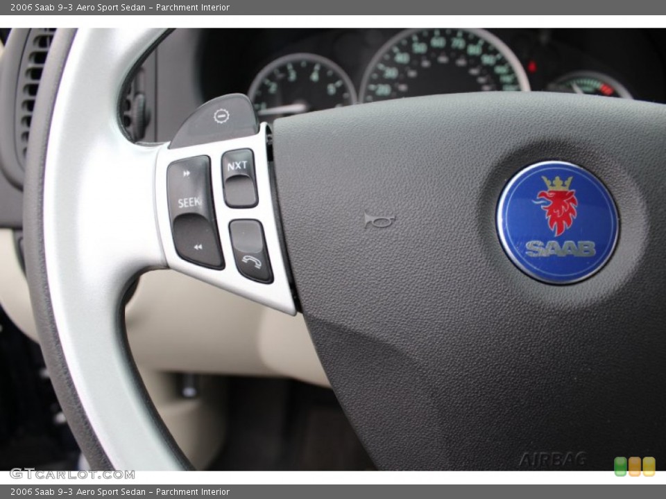 Parchment Interior Controls for the 2006 Saab 9-3 Aero Sport Sedan #59864637