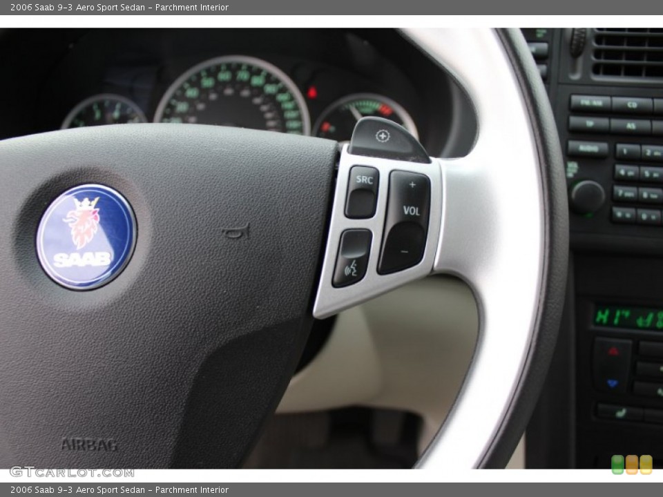 Parchment Interior Controls for the 2006 Saab 9-3 Aero Sport Sedan #59864646