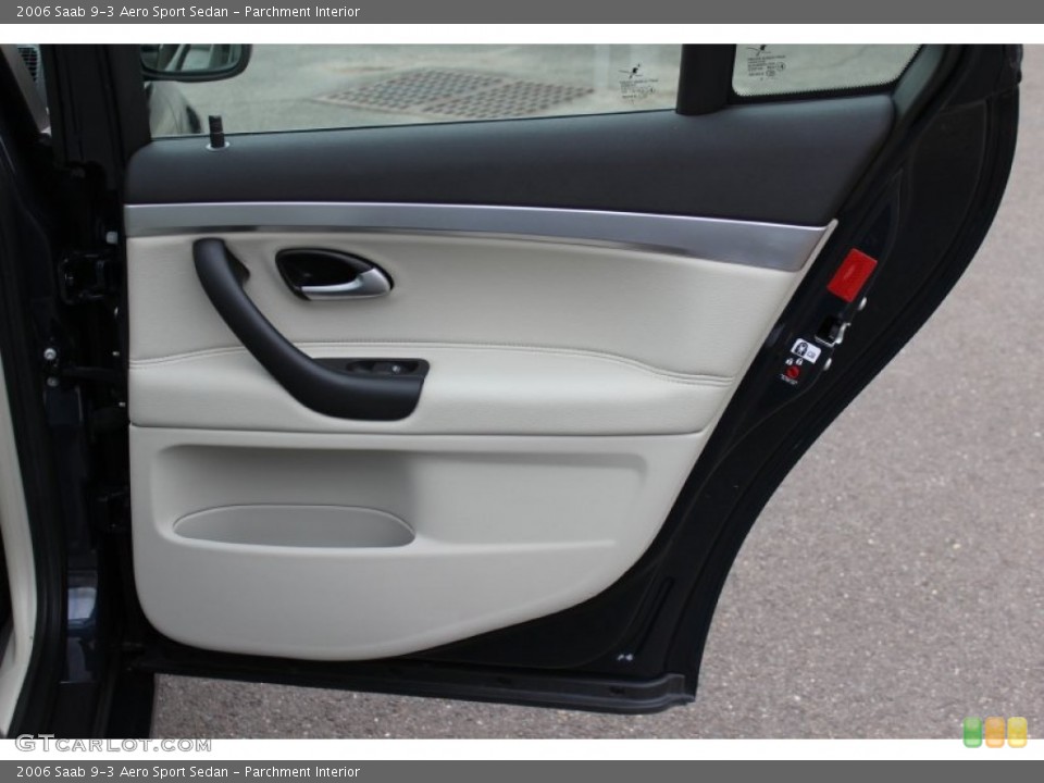 Parchment Interior Door Panel for the 2006 Saab 9-3 Aero Sport Sedan #59864708