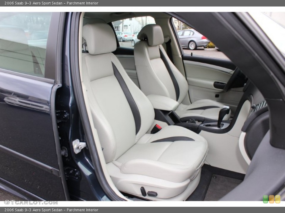 Parchment Interior Front Seat for the 2006 Saab 9-3 Aero Sport Sedan #59864805