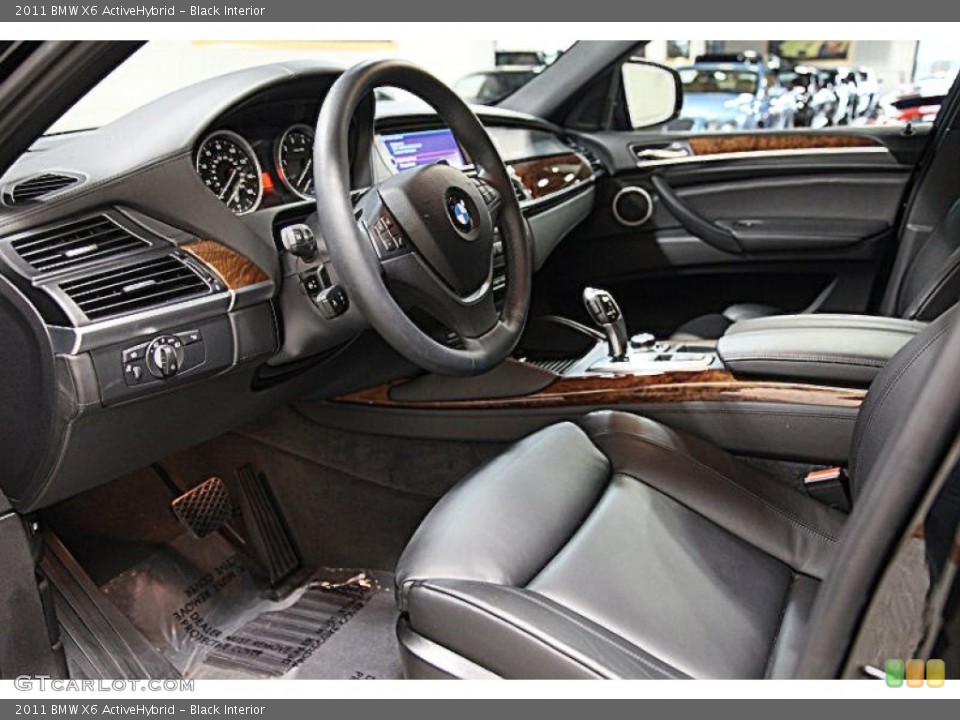 Black Interior Photo for the 2011 BMW X6 ActiveHybrid #59865624