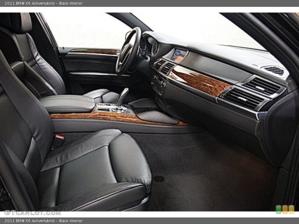Black Interior Photo for the 2011 BMW X6 ActiveHybrid #59865651