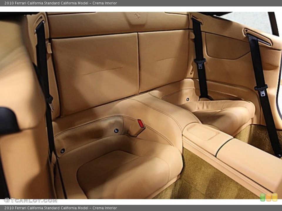 Crema Interior Rear Seat for the 2010 Ferrari California  #59865888