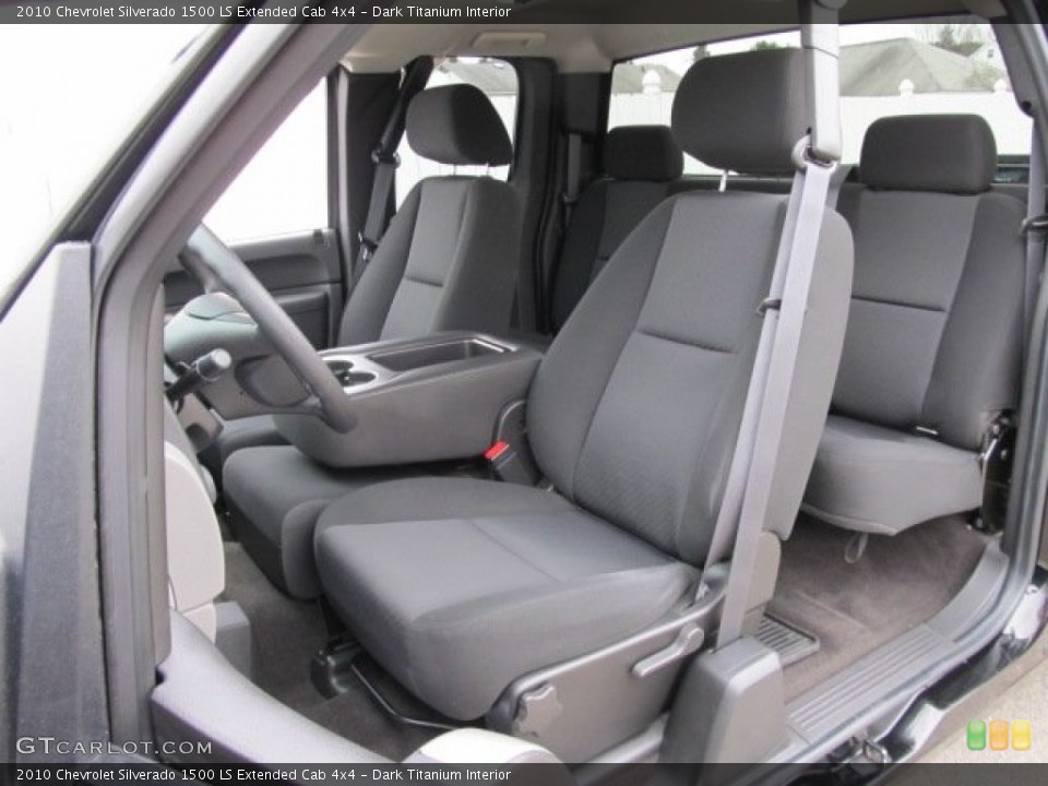 Dark Titanium Interior Photo for the 2010 Chevrolet Silverado 1500 LS Extended Cab 4x4 #59866197