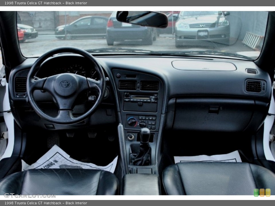 Black Interior Photo for the 1998 Toyota Celica GT Hatchback #59866665