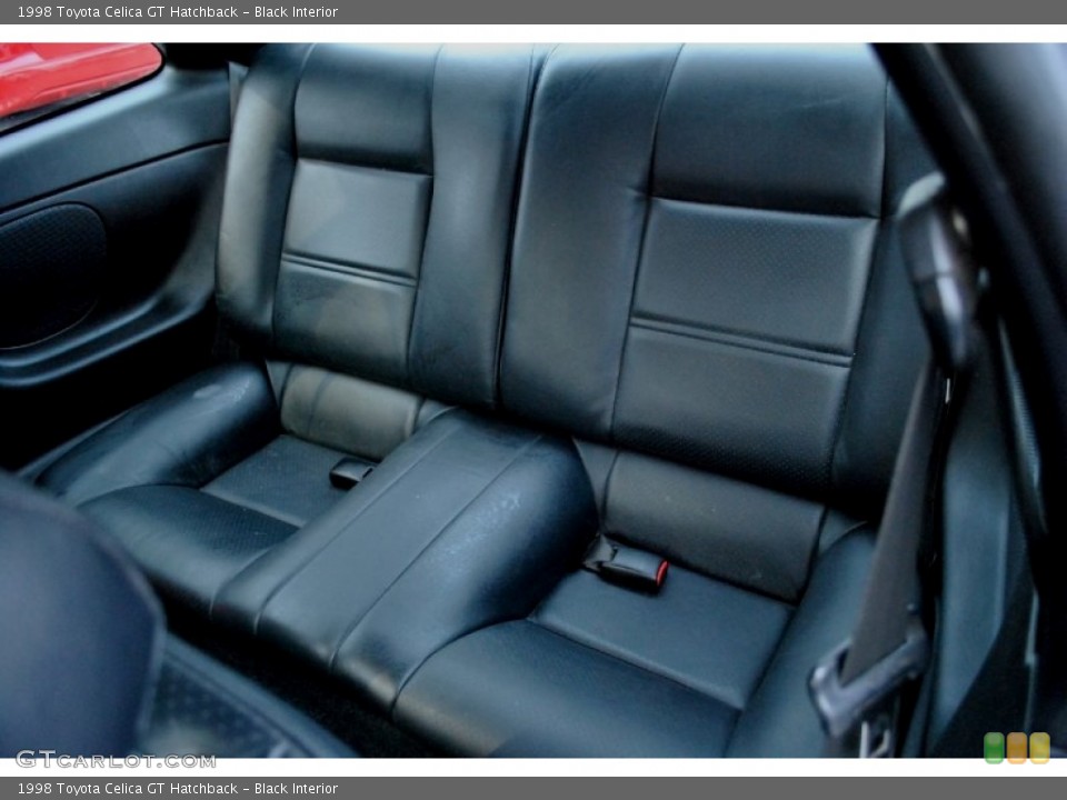 Black Interior Rear Seat for the 1998 Toyota Celica GT Hatchback #59866701