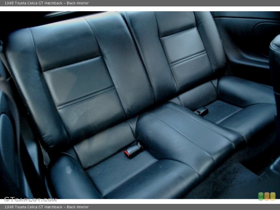 Black Interior Rear Seat for the 1998 Toyota Celica GT Hatchback #59866710