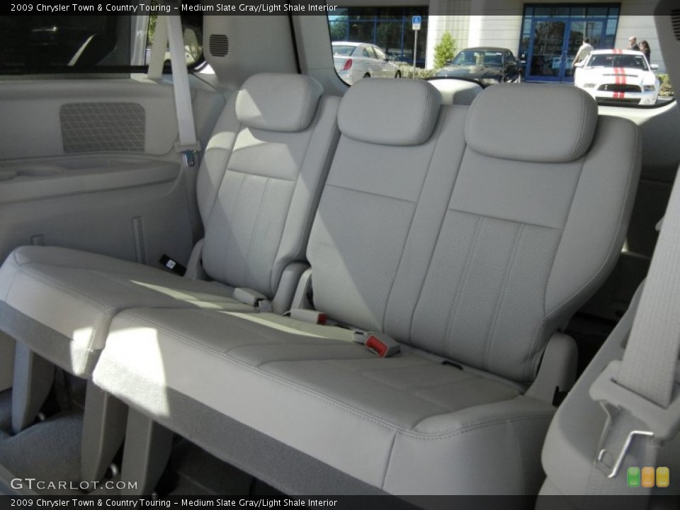 Medium Slate Gray/Light Shale Interior Rear Seat for the 2009 Chrysler Town & Country Touring #59868324