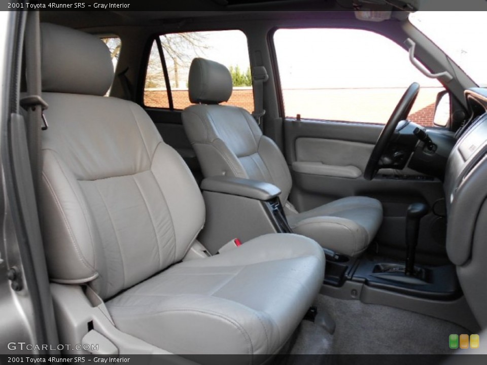 Gray Interior Front Seat for the 2001 Toyota 4Runner SR5 #59870103