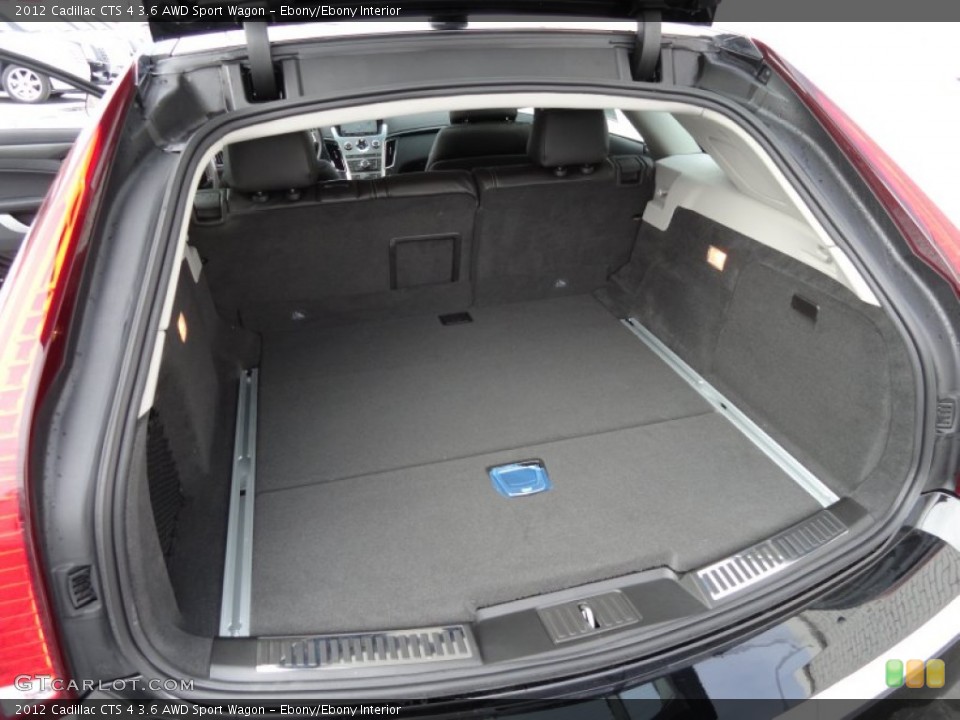 Ebony/Ebony Interior Trunk for the 2012 Cadillac CTS 4 3.6 AWD Sport Wagon #59871535