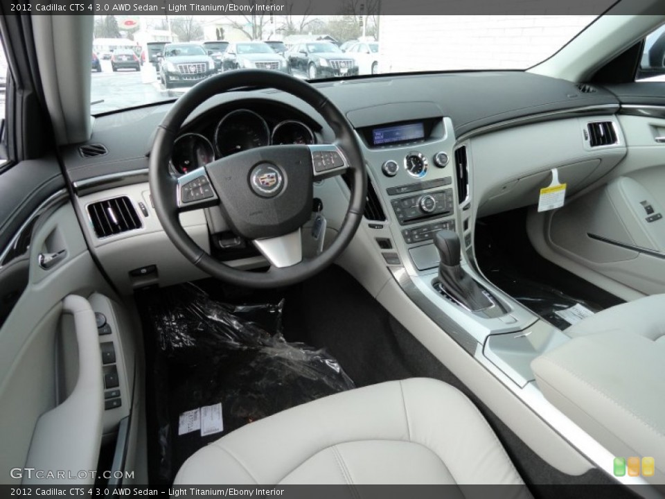 Light Titanium/Ebony Interior Dashboard for the 2012 Cadillac CTS 4 3.0 AWD Sedan #59872220