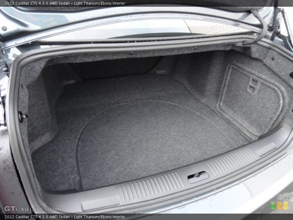 Light Titanium/Ebony Interior Trunk for the 2012 Cadillac CTS 4 3.0 AWD Sedan #59872261