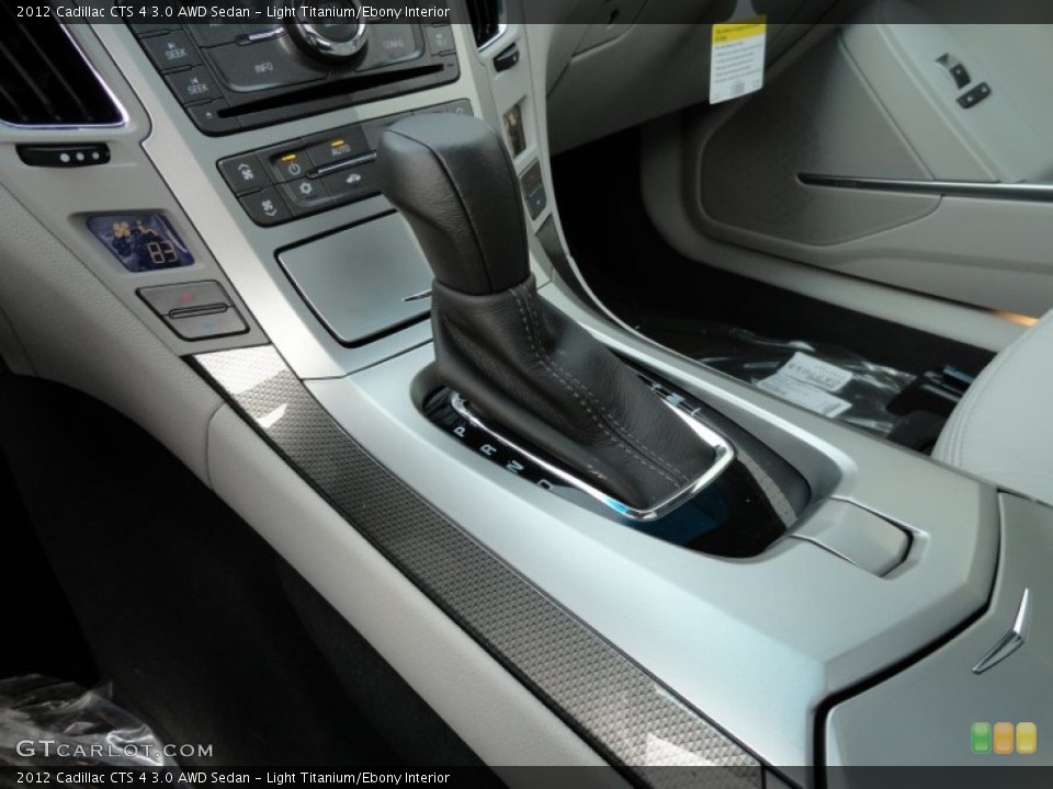Light Titanium/Ebony Interior Transmission for the 2012 Cadillac CTS 4 3.0 AWD Sedan #59872295