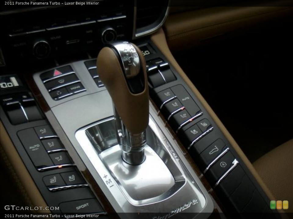 Luxor Beige Interior Transmission for the 2011 Porsche Panamera Turbo #59872370