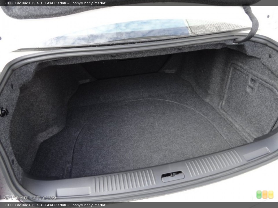 Ebony/Ebony Interior Trunk for the 2012 Cadillac CTS 4 3.0 AWD Sedan #59872517