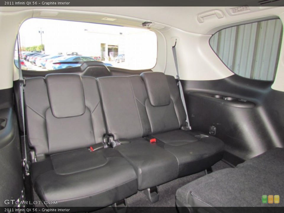 Graphite Interior Rear Seat for the 2011 Infiniti QX 56 #59874620
