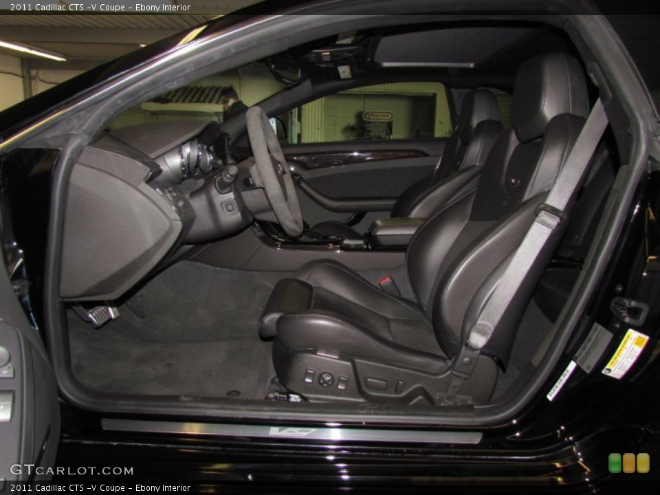 Ebony Interior Photo for the 2011 Cadillac CTS -V Coupe #59875226