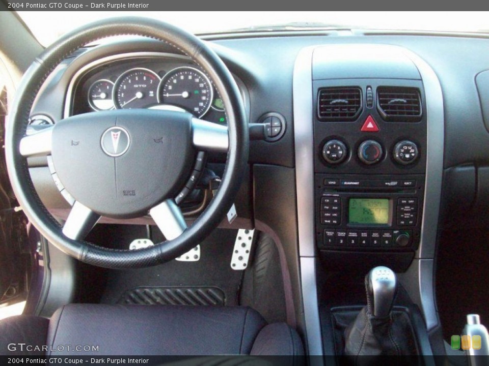 Dark Purple Interior Dashboard for the 2004 Pontiac GTO Coupe #59876630