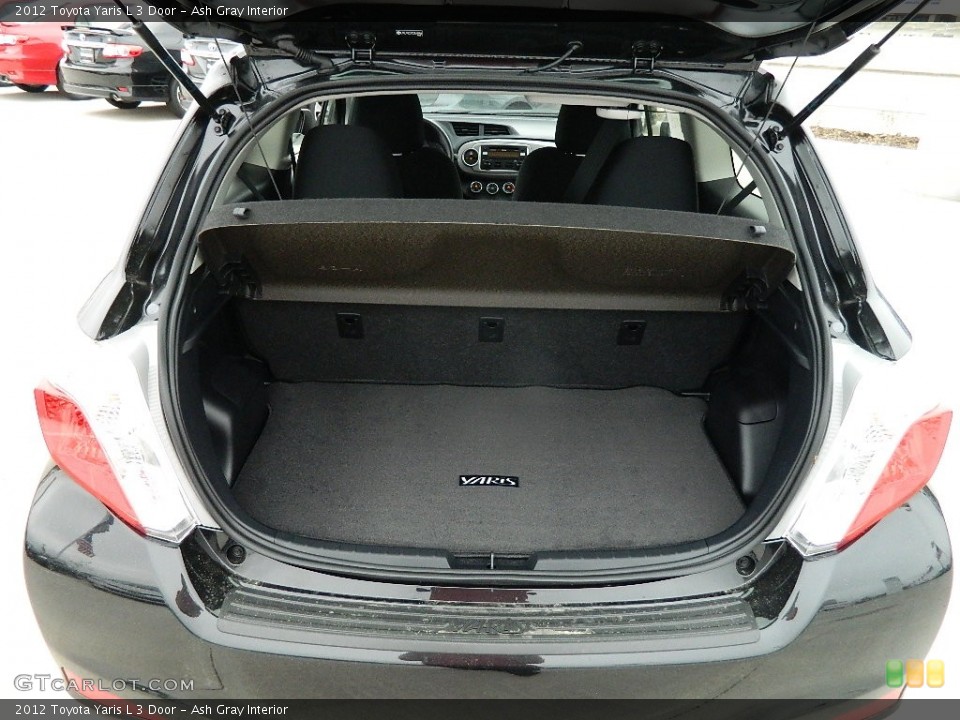 Ash Gray Interior Trunk for the 2012 Toyota Yaris L 3 Door #59877968