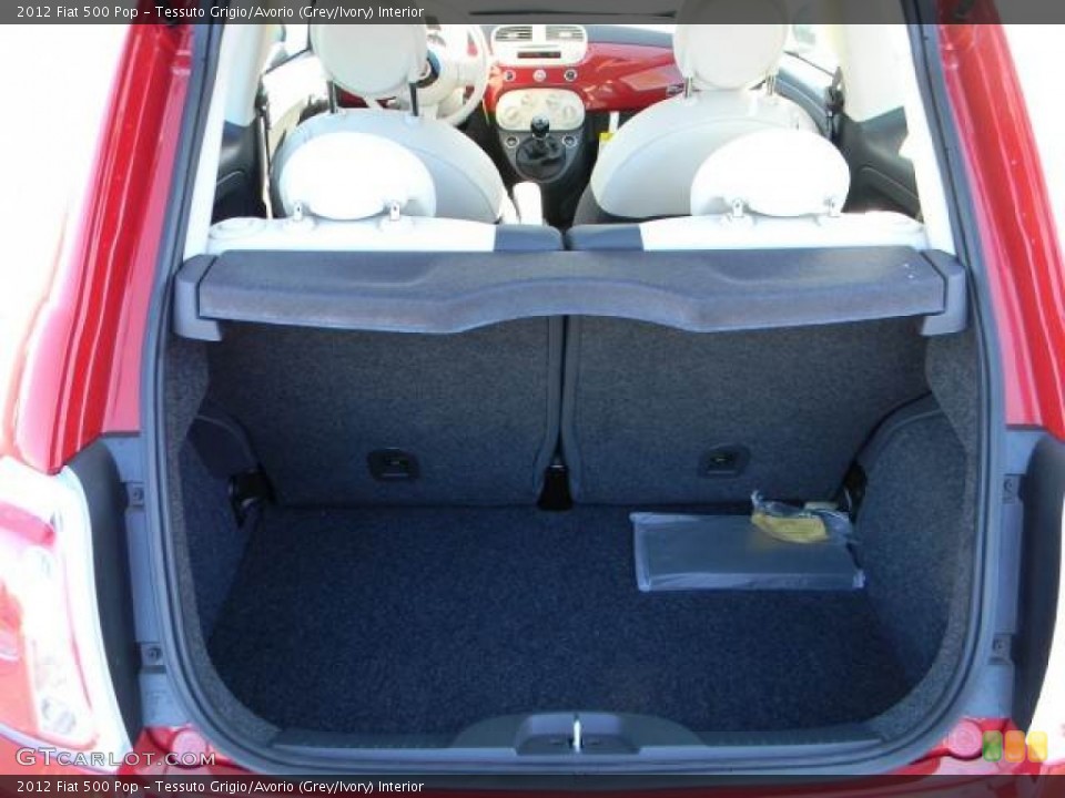 Tessuto Grigio/Avorio (Grey/Ivory) Interior Trunk for the 2012 Fiat 500 Pop #59878940