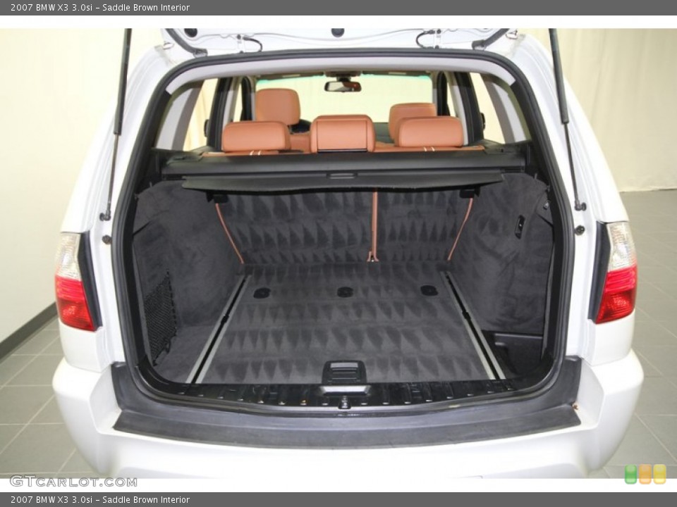 Saddle Brown Interior Trunk for the 2007 BMW X3 3.0si #59883459