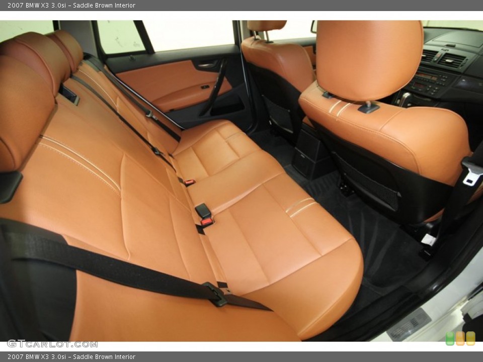 Saddle Brown Interior Photo for the 2007 BMW X3 3.0si #59883470