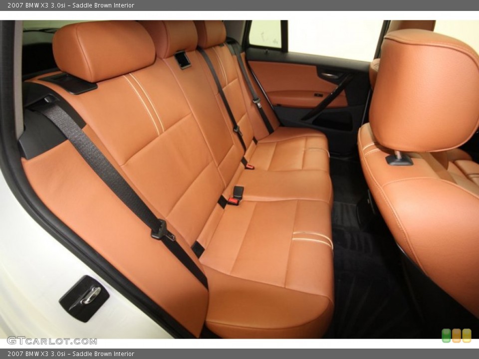 Saddle Brown Interior Photo for the 2007 BMW X3 3.0si #59883486
