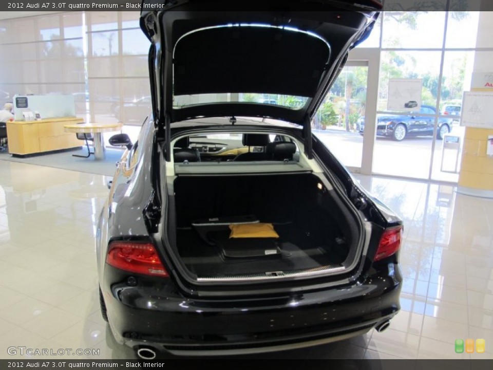 Black Interior Trunk for the 2012 Audi A7 3.0T quattro Premium #59883608
