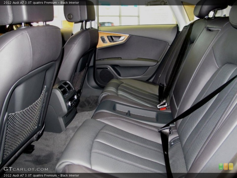 Black Interior Photo for the 2012 Audi A7 3.0T quattro Premium #59883626