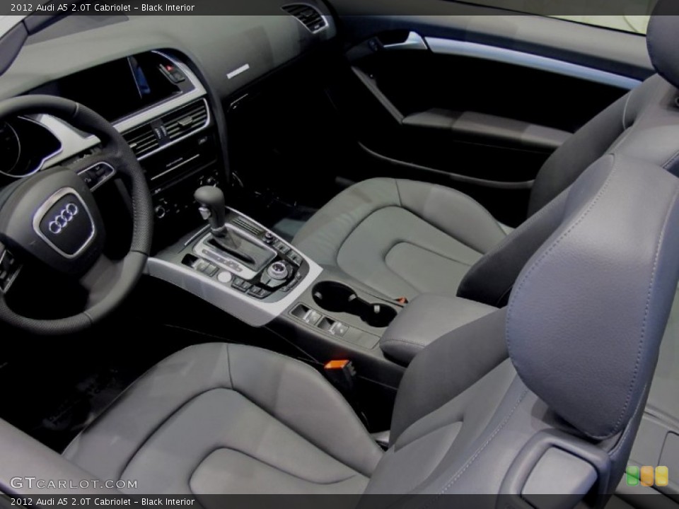 Black Interior Photo for the 2012 Audi A5 2.0T Cabriolet #59883827