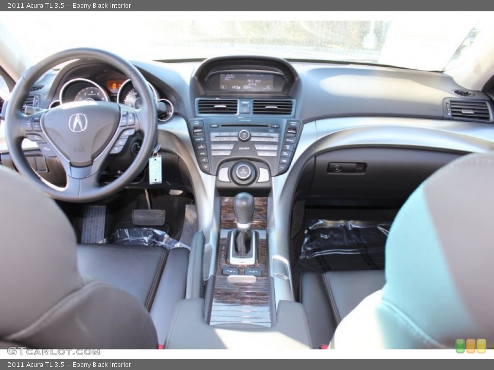 Ebony Black Interior Dashboard for the 2011 Acura TL 3.5 #59886011