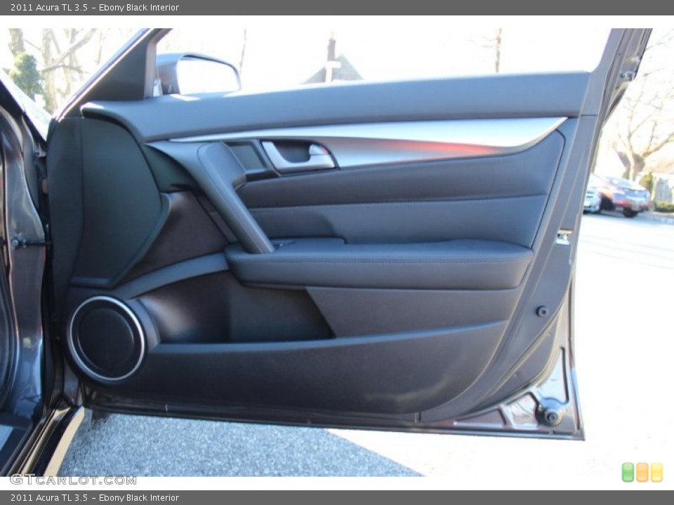 Ebony Black Interior Door Panel for the 2011 Acura TL 3.5 #59886119