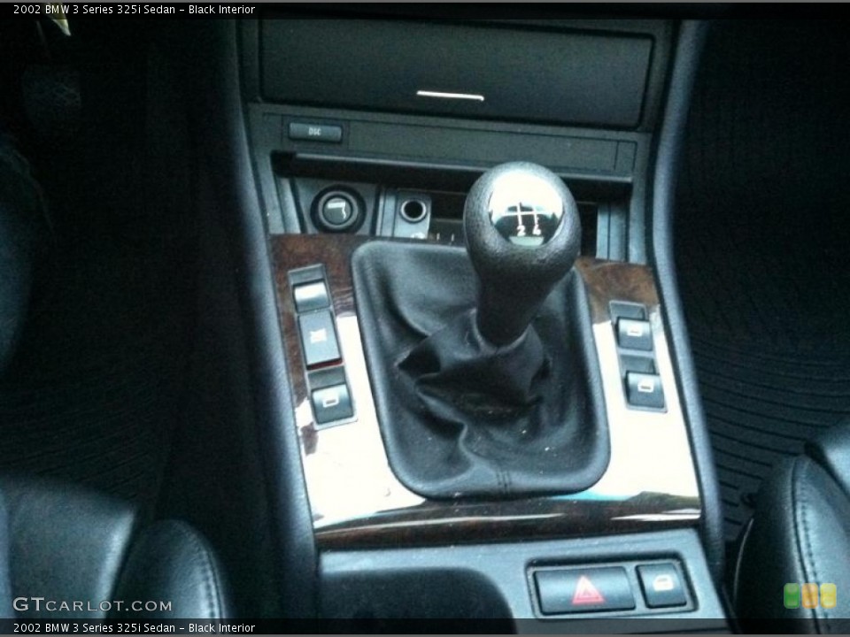 Black Interior Transmission for the 2002 BMW 3 Series 325i Sedan #59886125