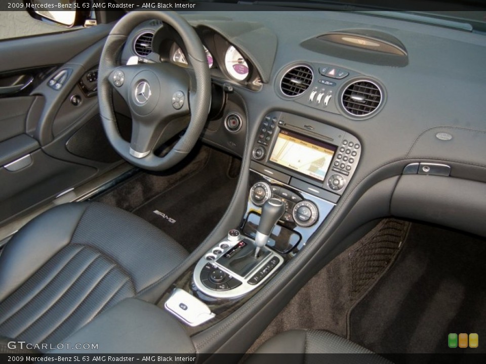 AMG Black Interior Photo for the 2009 Mercedes-Benz SL 63 AMG Roadster #59887766