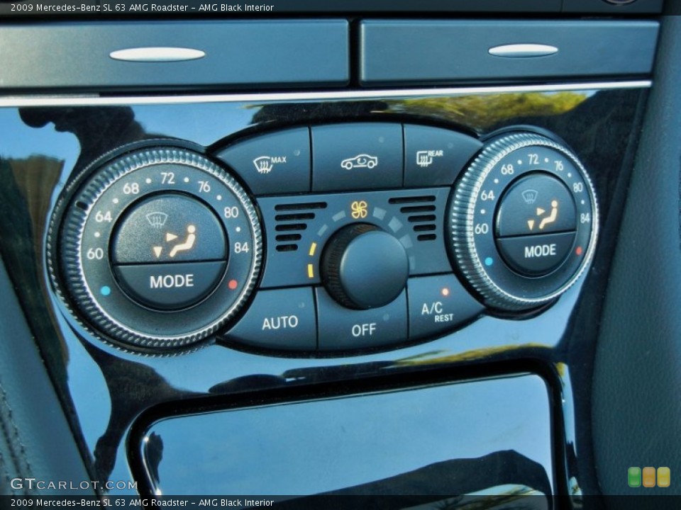 AMG Black Interior Controls for the 2009 Mercedes-Benz SL 63 AMG Roadster #59887802