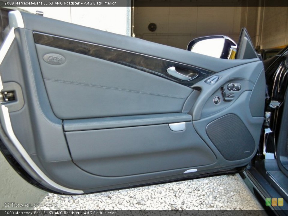 AMG Black Interior Door Panel for the 2009 Mercedes-Benz SL 63 AMG Roadster #59887874