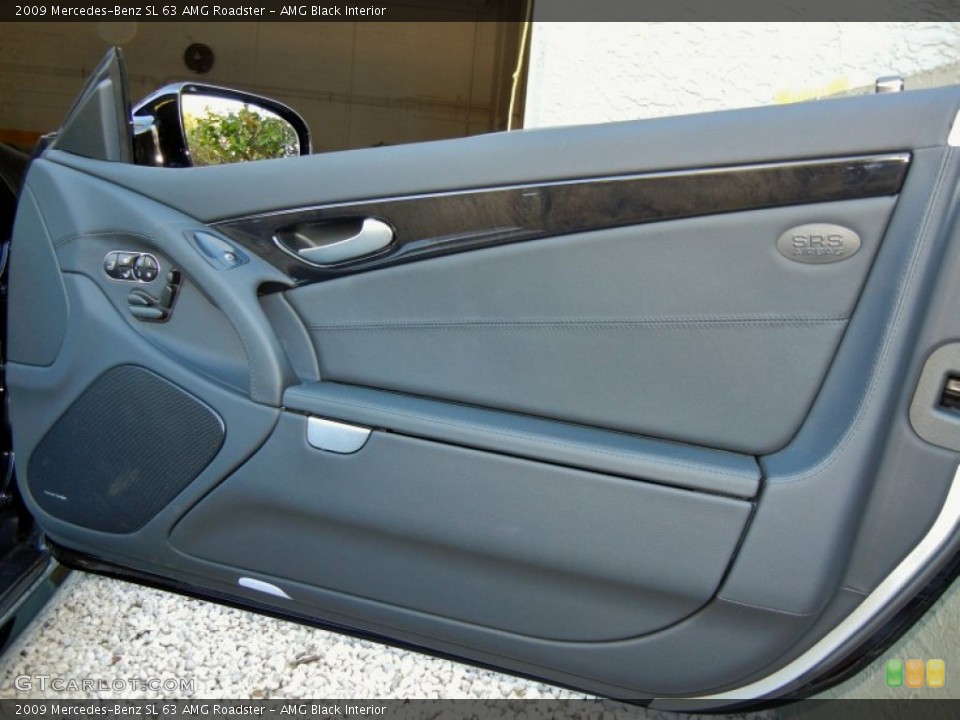 AMG Black Interior Door Panel for the 2009 Mercedes-Benz SL 63 AMG Roadster #59887883