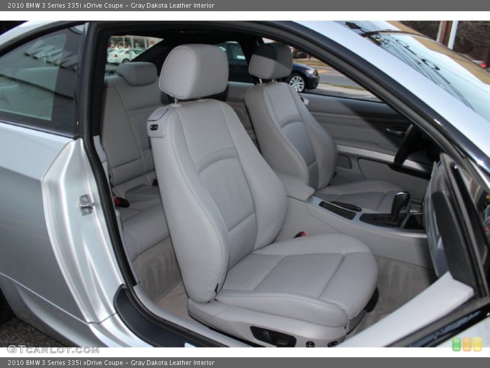 Gray Dakota Leather Interior Photo for the 2010 BMW 3 Series 335i xDrive Coupe #59887895