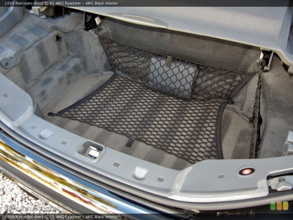 AMG Black Interior Trunk for the 2009 Mercedes-Benz SL 63 AMG Roadster #59887917