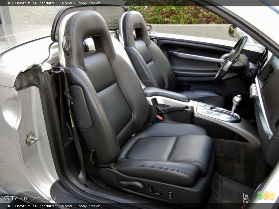 Ebony Interior Front Seat for the 2004 Chevrolet SSR  #59888150