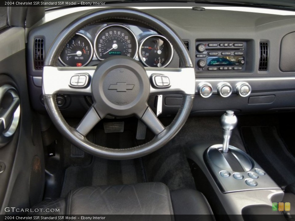 Ebony Interior Steering Wheel for the 2004 Chevrolet SSR  #59888169